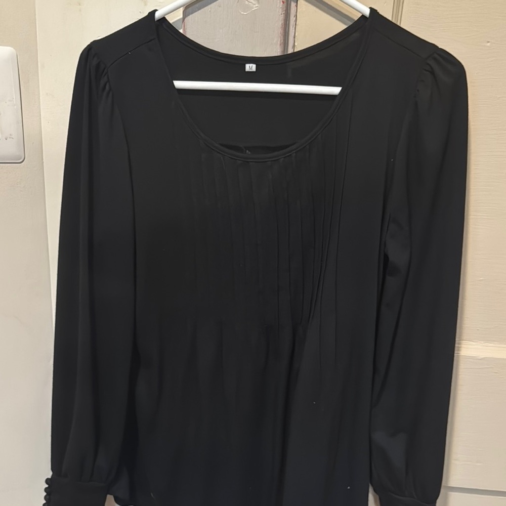 Elegant Black Blouse